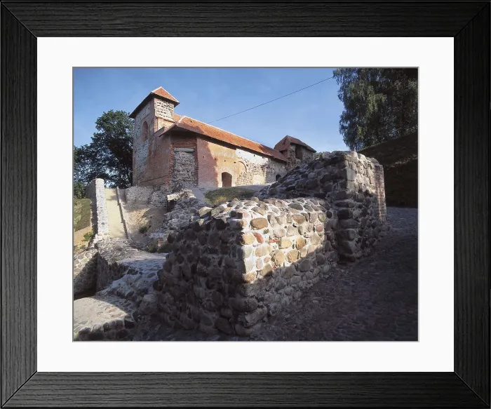 Framed Print : LITHUANIA. VILNIUS. Vilnius. Gothic castle (1419). AISA / Everett Collection**US SALES ONLY**