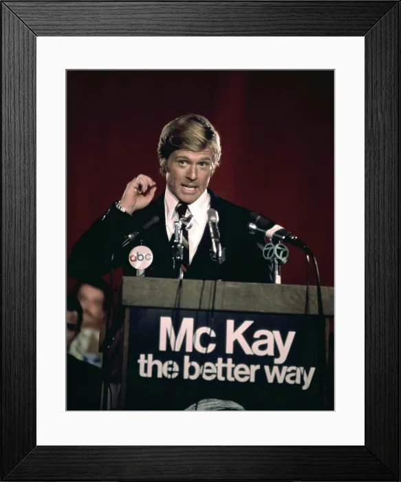 Framed Print : THE CANDIDATE, Robert Redford, 1972