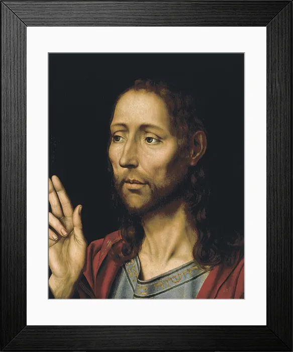 Framed Print : MASSYS, Jan (1509-1575). The Saviour. 1561. Flemish art. Oil on wood. SPAIN. Madrid. Prado Museum. AISA / Everett Collection**US SALES ONLY** Framed Print : MASSYS, Jan (1509-1575). The Saviour. 1561. Flemish art. Oil on wood. SPAIN. Madrid. Prado Museum. AISA / Everett Collection**US SALES ONLY**