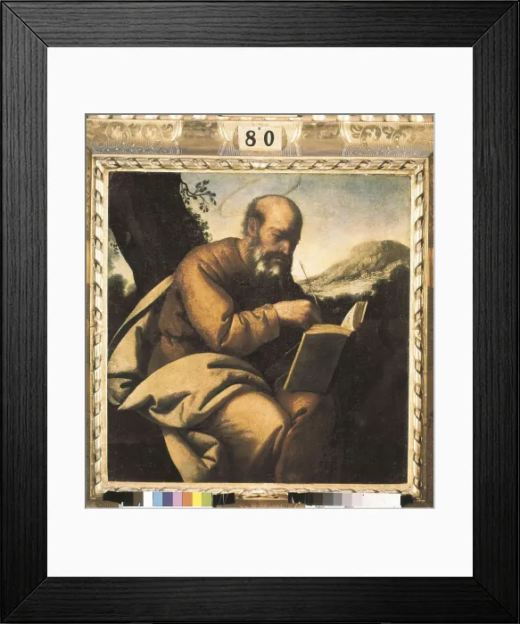 Framed Print : ZURBARAN, Francisco de (1598-1664). Saint Luke. 1633. Baroque art. Oil on canvas. SPAIN. Cdiz. Cadiz Provincial Museum. AISA / Everett Collection**US SALES ONLY** Framed Print : ZURBARAN, Francisco de (1598-1664). Saint Luke. 1633. Baroque art. Oil on canvas. SPAIN. Cdiz. Cadiz Provincial Museum. AISA / Everett Collection**US SALES ONLY**