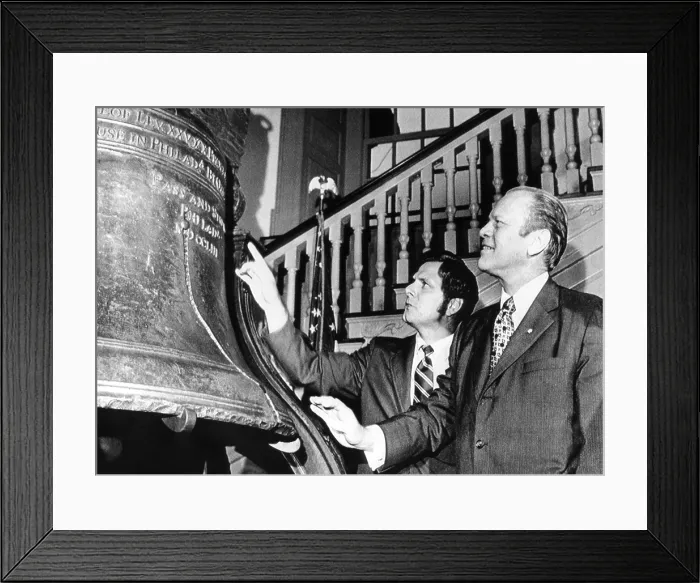 Framed Print : United States Bi-Centennial events begin Framed Print : United States Bi-Centennial events begin