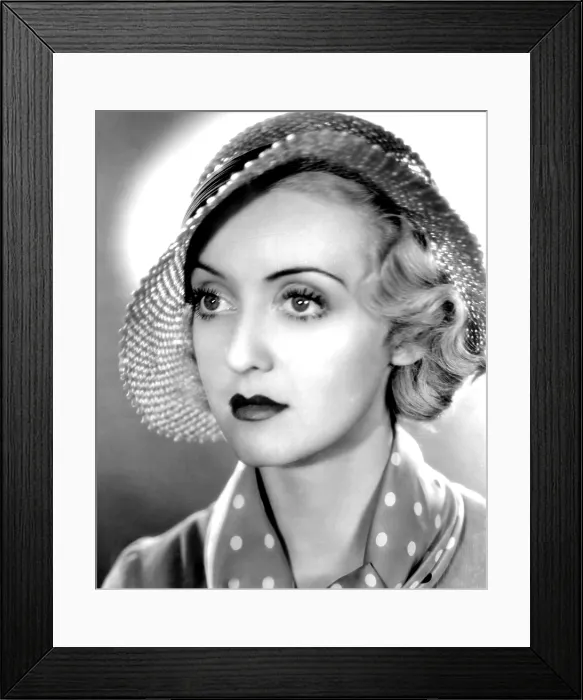 Framed Print : THE DARK HORSE, Bette Davis, 1932