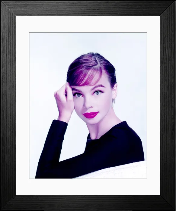 Framed Print : GABY, Leslie Caron, 1956. ph: Clarence Sinclair Bull