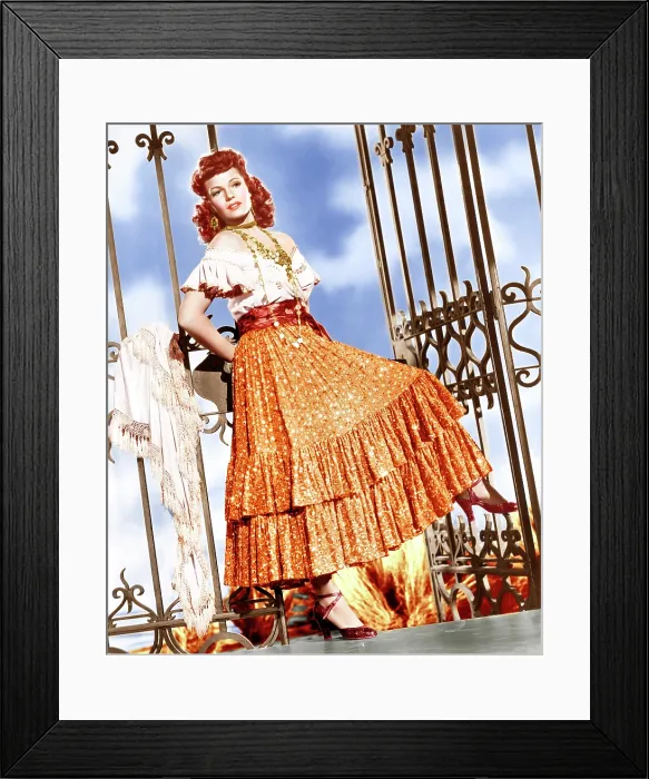 Framed Print : THE LOVES OF CARMEN, Rita Hayworth, 1948