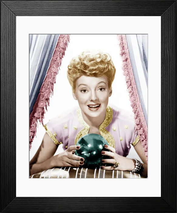 Framed Print : A THOUSAND AND ONE NIGHTS, Evelyn Keyes, 1945