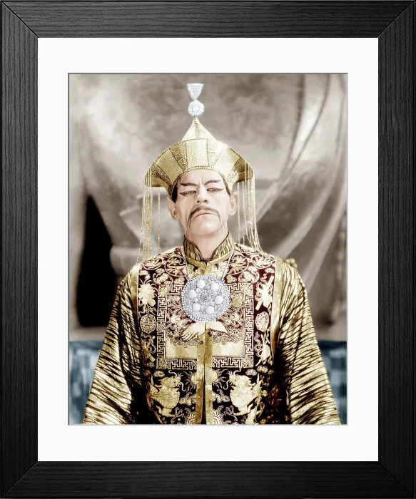 Framed Print : THE MASK OF FU MANCHU, Boris Karloff, 1932