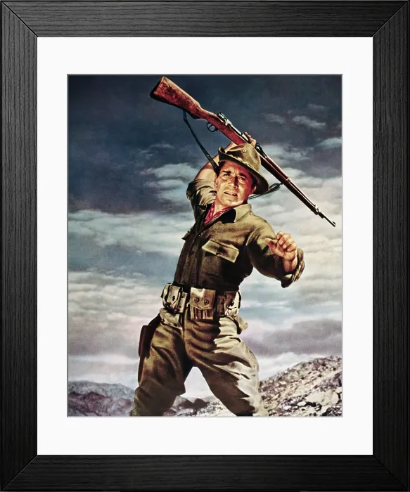 Framed Print : THEY CAME TO CORDURA, Richard Conte, 1959 Framed Print : THEY CAME TO CORDURA, Richard Conte, 1959