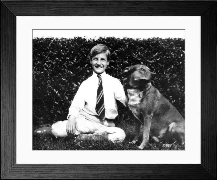 Framed Print : Vice President Spiro Agnew, at the age of 10 with his pet dog Frisky. Ca. 1928 (CSU_ALPHA_384) CSU Archives / Everett Collection Framed Print : Vice President Spiro Agnew, at the age of 10 with his pet dog Frisky. Ca. 1928 (CSU_ALPHA_384) CSU Archives / Everett Collection