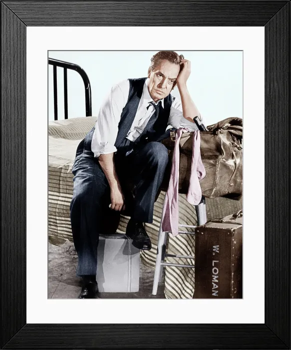 Framed Print : DEATH OF A SALESMAN, Fredric March, 1951 Framed Print : DEATH OF A SALESMAN, Fredric March, 1951