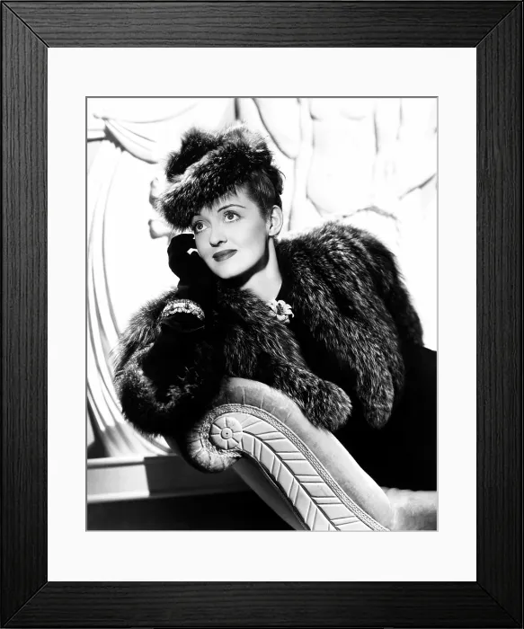 Framed Print : DARK VICTORY, Bette Davis, in an ensemble by Orry-Kelly, 1939 Framed Print : DARK VICTORY, Bette Davis, in an ensemble by Orry-Kelly, 1939