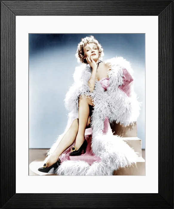 Framed Print : DESTRY RIDES AGAIN, Marlene Dietrich, 1939