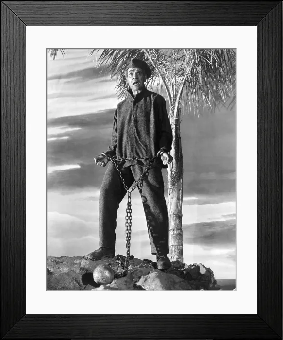 Framed Print : DEVIL'S ISLAND, Boris Karloff, 1939