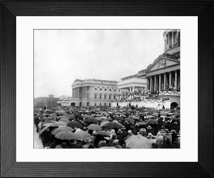 Framed Print : Crowds at Herbert Hoover's inauguration. A sea of umbrellas shelters people at the Capitol. March 4, 1929. (CSU_ALPHA_07) CSU Archives / Everett Collection Framed Print : Crowds at Herbert Hoover's inauguration. A sea of umbrellas shelters people at the Capitol. March 4, 1929. (CSU_ALPHA_07) CSU Archives / Everett Collection