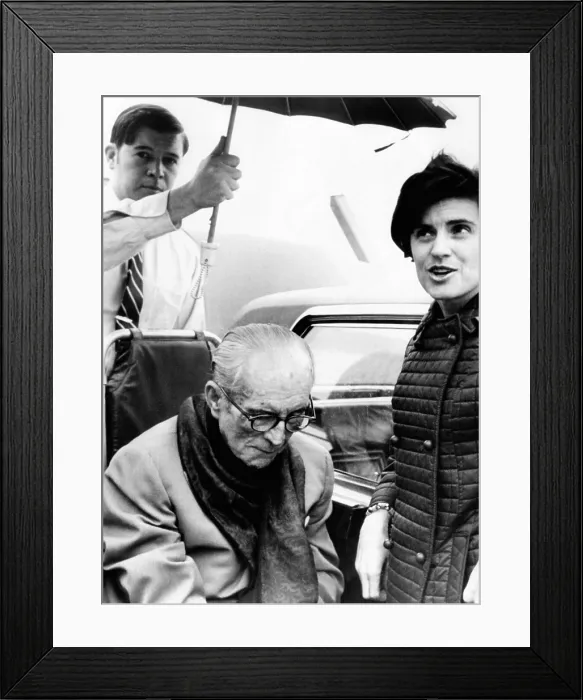 Framed Print : Joseph P. Kennedy on Dec. 12, 1968. Kennedy family patriarch was incapacitated by a stroke in 1961 Framed Print : Joseph P. Kennedy on Dec. 12, 1968. Kennedy family patriarch was incapacitated by a stroke in 1961