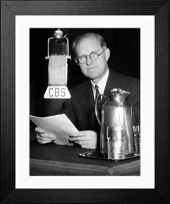 Framed Print : Joseph P. Kennedy endorses Franklin Roosevelt's election to a third term. Kennedy stated that the FDR was attempting to keep the United States out of the war in Europe. Oct Framed Print : Joseph P. Kennedy endorses Franklin Roosevelt's election to a third term. Kennedy stated that the FDR was attempting to keep the United States out of the war in Europe. Oct