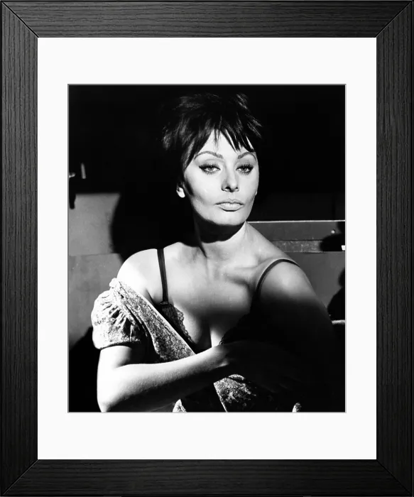 Framed Print : JUDITH, Sophia Loren, 1966