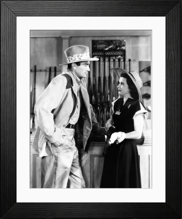 Framed Print : THE MACOMBER AFFAIR, from left, Gregory Peck, Joan Bennett, 1947 Framed Print : THE MACOMBER AFFAIR, from left, Gregory Peck, Joan Bennett, 1947