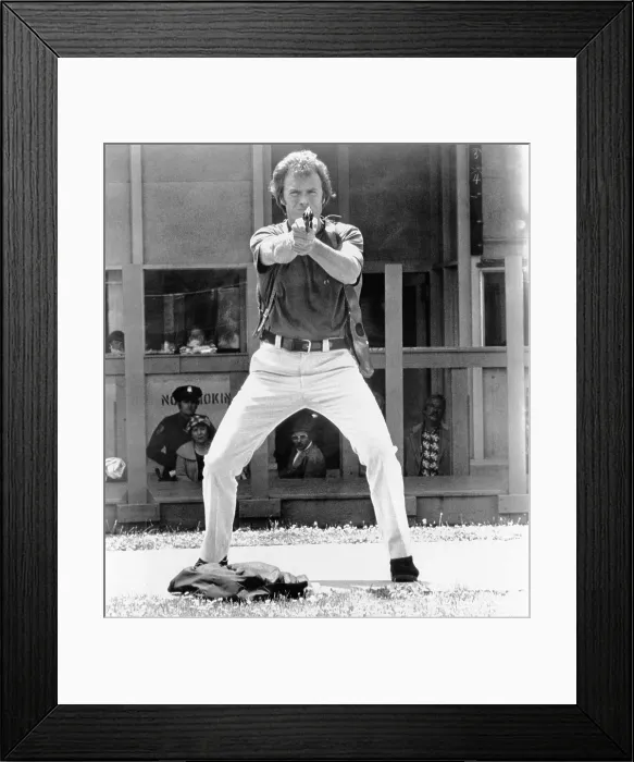 Framed Print : MAGNUM FORCE, Clint Eastwood, 1973