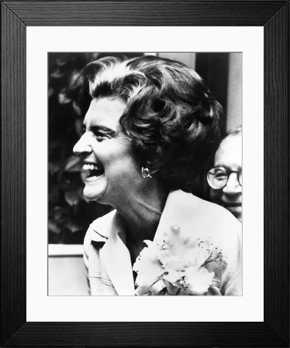 Framed Print : First Lady Betty Ford's campaigning during the 1976 Presidential election. Ca. July 15, 1976. (CSU_ALPHA_381) CSU Archives / Everett Collection