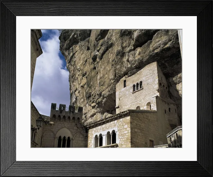 Framed Print : FRANCE. MIDI-PYRNES. LOT. Rocamadour. Sanctuary. AISA / Everett Collection**US SALES ONLY**