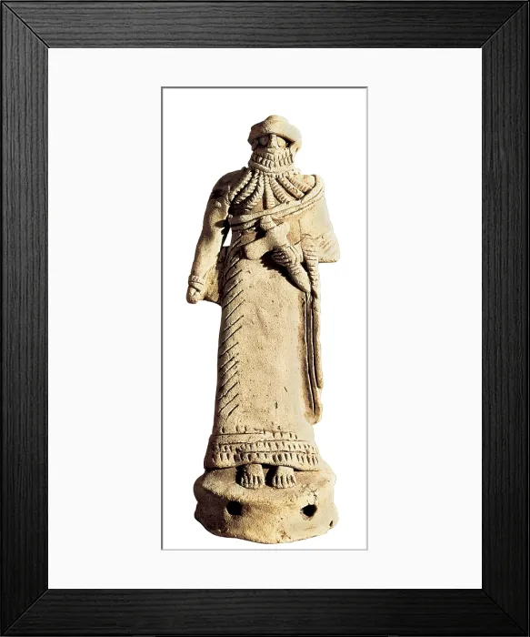 Framed Print : Figure of warrior. ca. 2000 BC. Assyrian art. Terra-cotta. IRAQ. Bagdad. Baghdad Museum. Proc: IRAQ. Tello. Girsu. AISA / Everett Collection**US SALES ONLY** Framed Print : Figure of warrior. ca. 2000 BC. Assyrian art. Terra-cotta. IRAQ. Bagdad. Baghdad Museum. Proc: IRAQ. Tello. Girsu. AISA / Everett Collection**US SALES ONLY**
