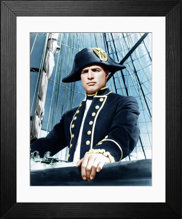 Framed Print : MUTINY ON THE BOUNTY, Marlon Brando, 1962