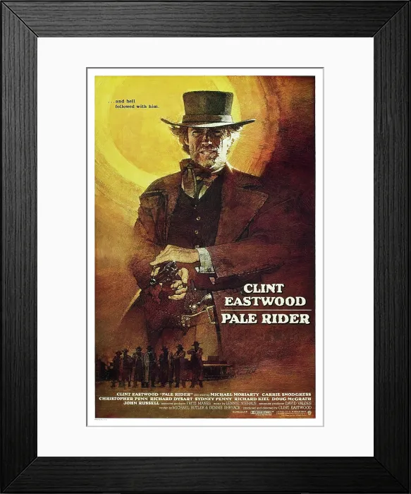 Framed Print : PALE RIDER, Clint Eastwood, 1985, (c) Warner Brothers  /  Courtesy: Everett Collection