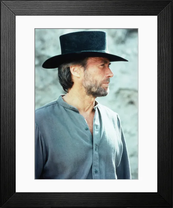 Framed Print : PALE RIDER, Clint Eastwood, 1985, Warner Bros. / courtesy Everett Collection