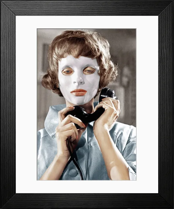 Framed Print : EYES WITHOUT A FACE, (aka LES YEUX SANS VISAGE), Edith Scob, 1960