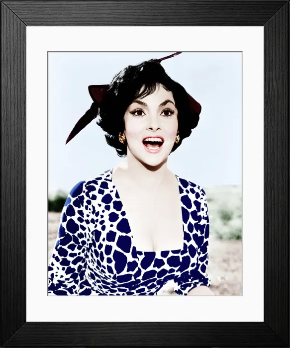Framed Print : FAST AND SEXY, (aka ANNA DI BROOKLYN), Gina Lollobrigida, 1958