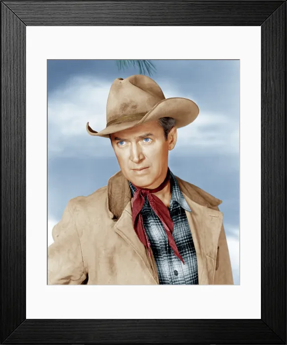 Framed Print : THE FAR COUNTRY, James Stewart, 1954 Framed Print : THE FAR COUNTRY, James Stewart, 1954