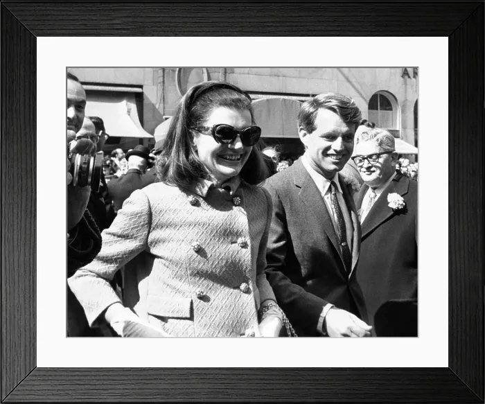 Framed Print : Jacqueline Kennedy in St. Patrick's Day Parade. Mrs Framed Print : Jacqueline Kennedy in St. Patrick's Day Parade. Mrs