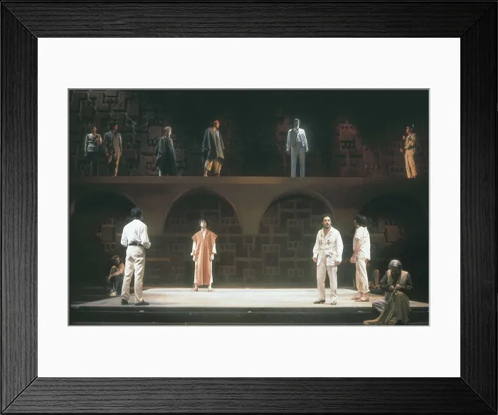 Framed Print : VALLE-INCLAN, Ramn Mara del Valle y Pea, named (1866-1936). 'Tirano Banderas'. Performance in Madrid (1974). AISA / Everett Collection**US SALES ONLY**