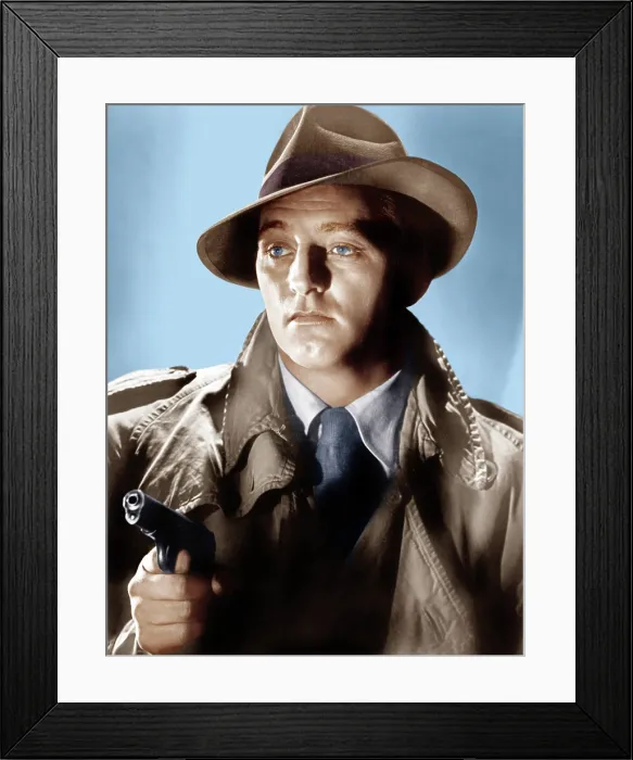 Framed Print : OUT OF THE PAST, Robert Mitchum, 1947