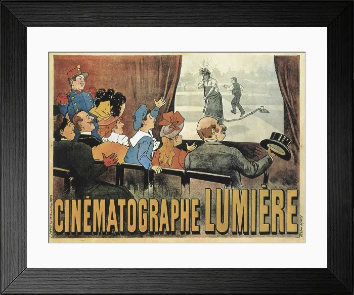 Framed Print : LUMIERE, Louis and Auguste Framed Print : LUMIERE, Louis and Auguste