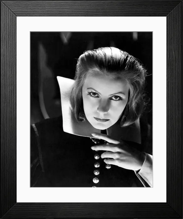 Framed Print : QUEEN CHRISTINA, Greta Garbo, portrait by Clarence Sinclair Bull, 1933