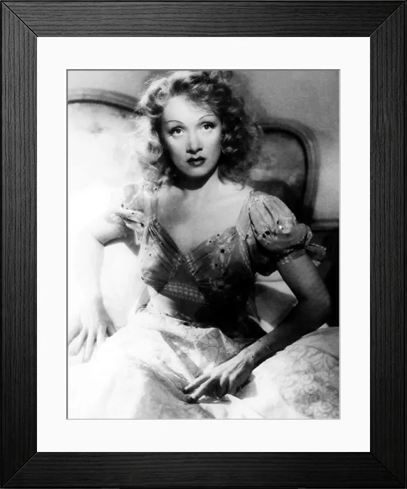 Framed Print : MARTIN ROUMAGNAC, (aka THE ROOM UPSTAIRS), Marlene Dietrich, 1946
