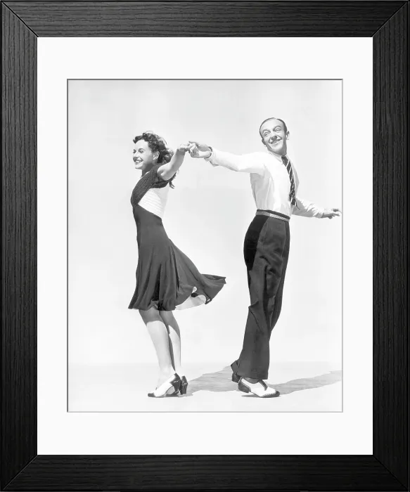 Framed Print : SECOND CHORUS, Paulette Goddard, Fred Astaire, 1940
