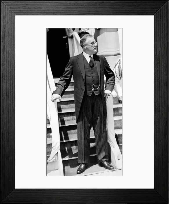 Framed Print : President Franklin Roosevelt heads the Merchant Tailor's Association 1937 list of well dressed men. (CSU_ALPHA_130) CSU Archives / Everett Collection