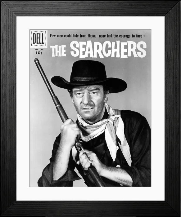 Framed Print : THE SEARCHERS, John Wayne, 1956