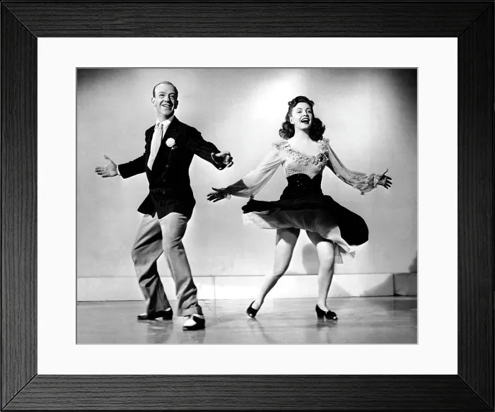 Framed Print : THE SKY'S THE LIMIT, Fred Astaire, Joan Leslie, 1943