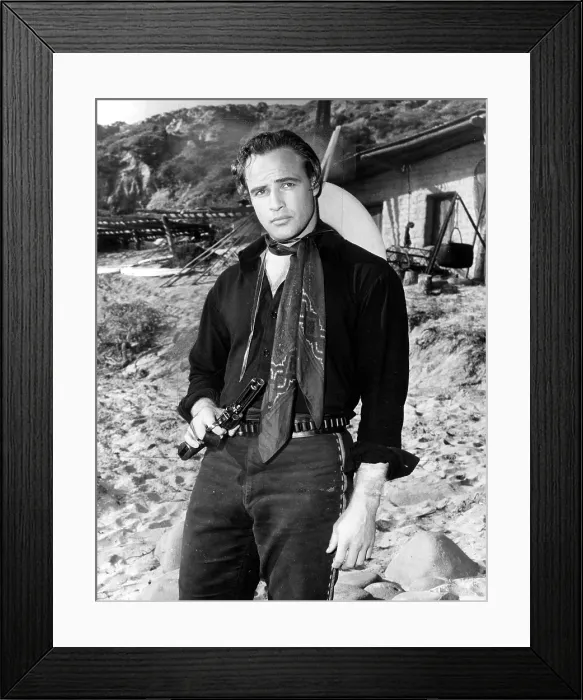 Framed Print : ONE-EYED JACKS, Marlon Brando, 1961