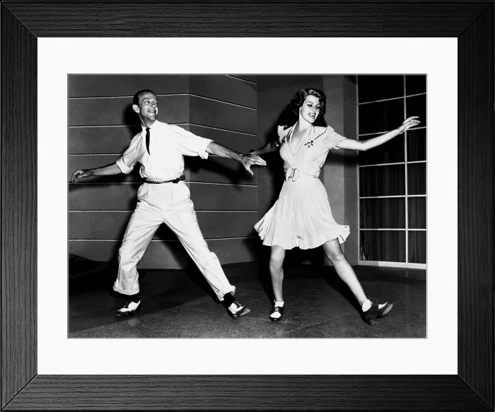Framed Print : YOU WERE NEVER LOVELIER, Fred Astaire, Rita Hayworth, 1942