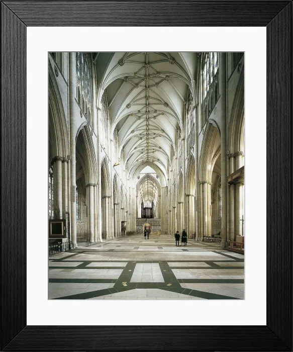 Framed Print : York Minster. 1230-1338. UNITED KINGDOM. York. Cathedral. Gothic art. Architecture. AISA / Everett Collection**US SALES ONLY**