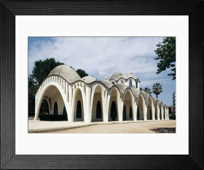 Framed Print : MUNCUNILL I PARELLADA, Llus (1868-1931). Masia Freixa. 1907-1910. SPAIN. CATALONIA. BARCELONA. Terrassa. Modernism. Architecture. AISA / Everett Collection**US SALES ONLY**