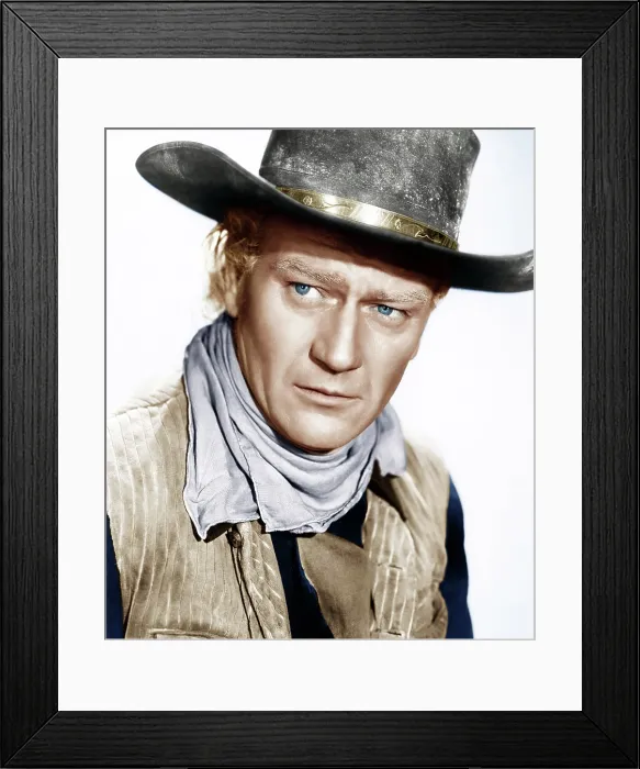 Framed Print : RED RIVER, John Wayne, 1948
