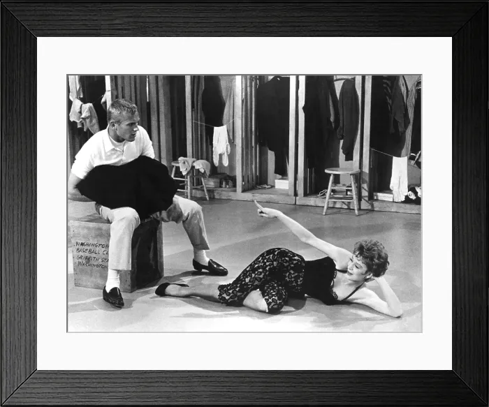 Framed Print : DAMN YANKEES, Tab Hunter, Gwen Verdon, 1958 Framed Print : DAMN YANKEES, Tab Hunter, Gwen Verdon, 1958