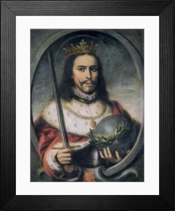 Framed Print : Ferdinand III, Saint Ferdinand of Castile (1201-1252). Baroque art. Painting. AISA / Everett Collection**US SALES ONLY**