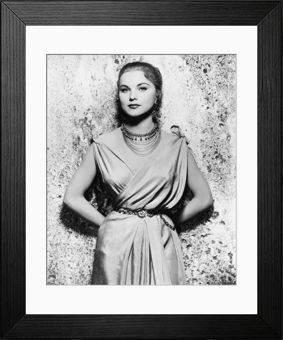 Framed Print : DEMETRIUS AND THE GLADIATORS, Debra Paget, 1954. TM & copyright 20th Century Fox Film Corp. All rights reserved / courtesy Everett Collection
