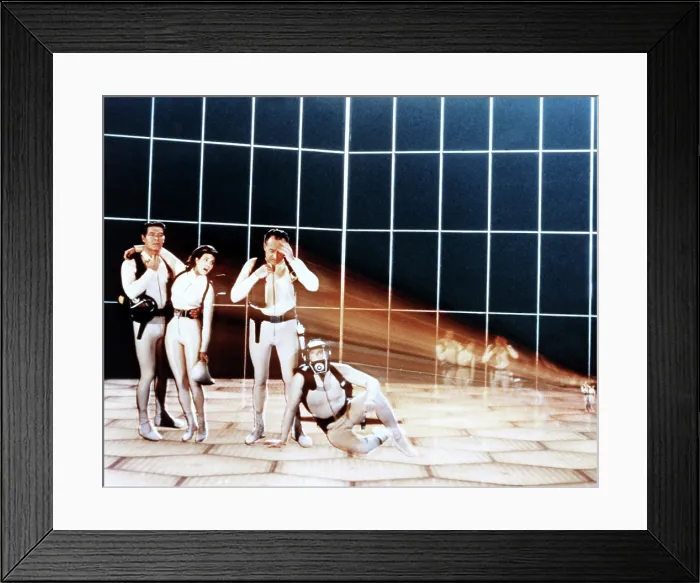 Framed Print : FANTASTIC VOYAGE, from left: Stephen Boyd, Raquel Welch, Arthur Kennedy, Donald Pleasence, 1966. TM & Copyright 20th Century Fox Film Corp. All rights reserved